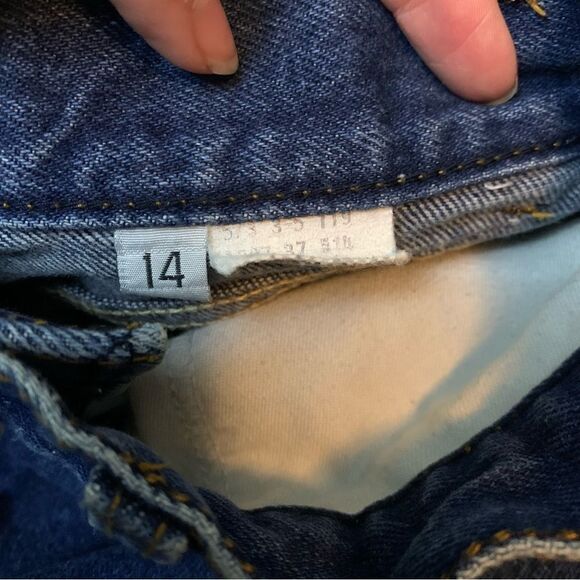 Vintage Orange Tab Levi’s high waisted Jeans - Picture 3 of 8